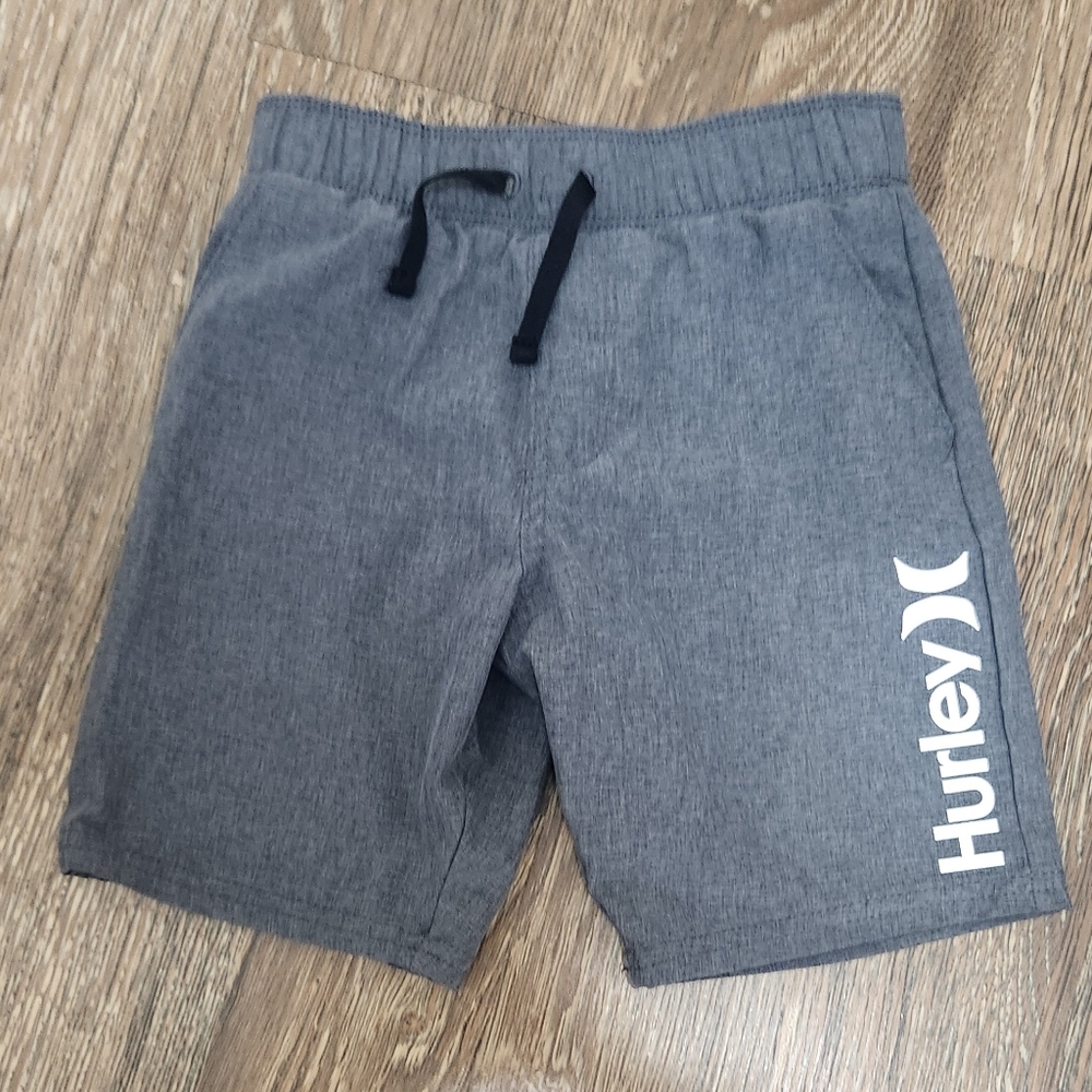 Boys Hurley Gray Shorts Size 5/6